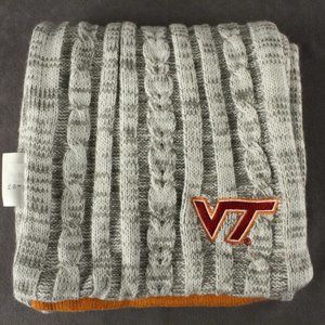 VT Virginia Tech Football ZOOZATZ Striped Scarf